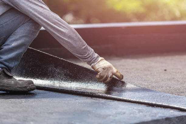 Professional Crawl Space Encapsulation technician working in Avon Lake, OH